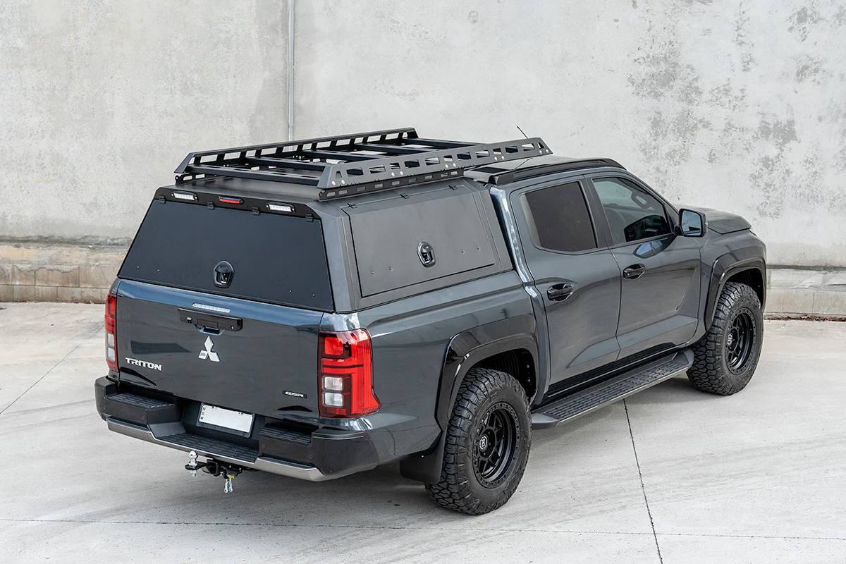 Кунг алюмінієвий LuxCap Standart для Mitsubishi L200 Double Cab 2023-2025 (довжина 4′ 8″)