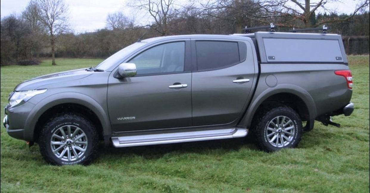Кунг алюмінієвий LuxCap Standart для Mitsubishi L200 Double Cab 2015-2019 (довжина 4′ 8″)