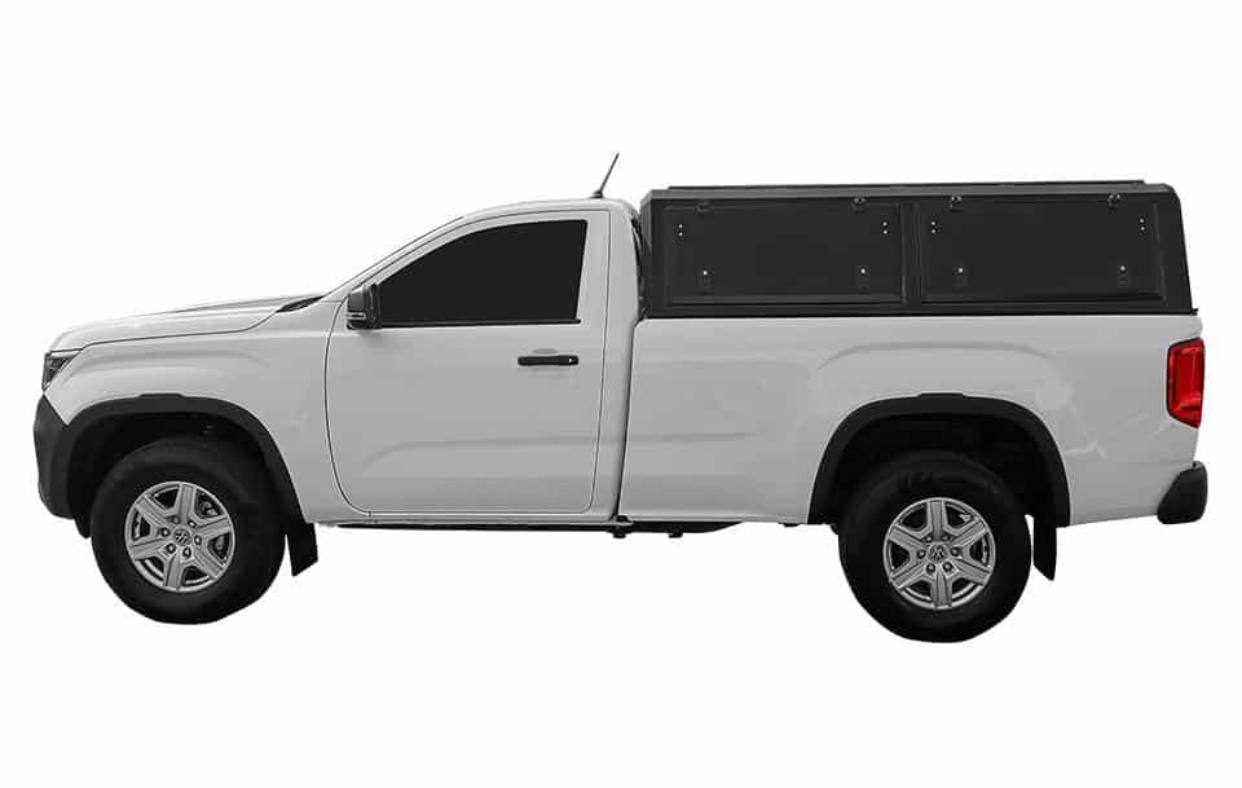 Кунг алюмінієвий LuxCap Standart для Volkswagen Amarok Double Cab 2022-2025 (довжина 5′ 3″)
