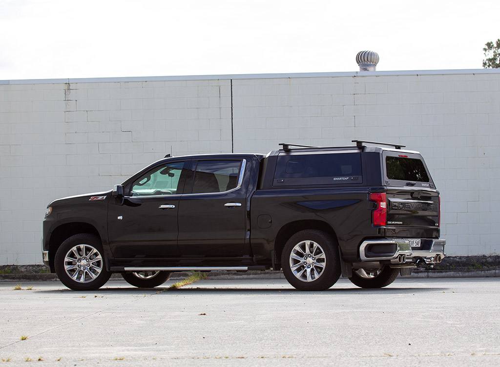 Кунг алюмінієвий LuxCap Sport для Chevrolet Silverado 1500 Crew Cab 2020-2025 (довжина 6′ 5″)