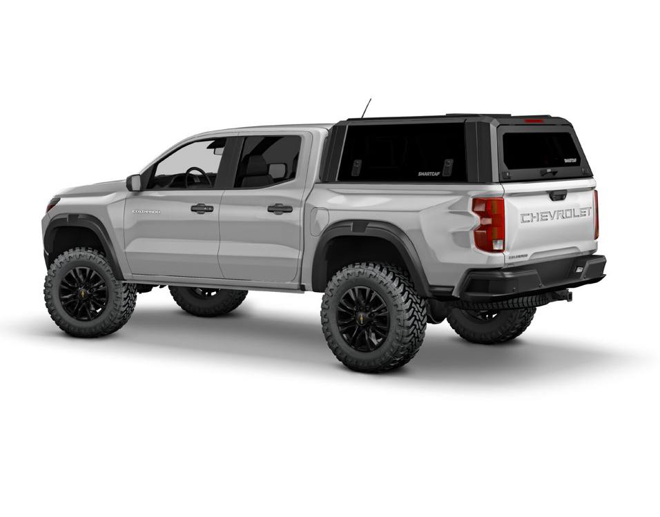 Кунг алюмінієвий LuxCap Sport для Chevrolet Colorado 2015-2022 (довжина 6′ 2″)