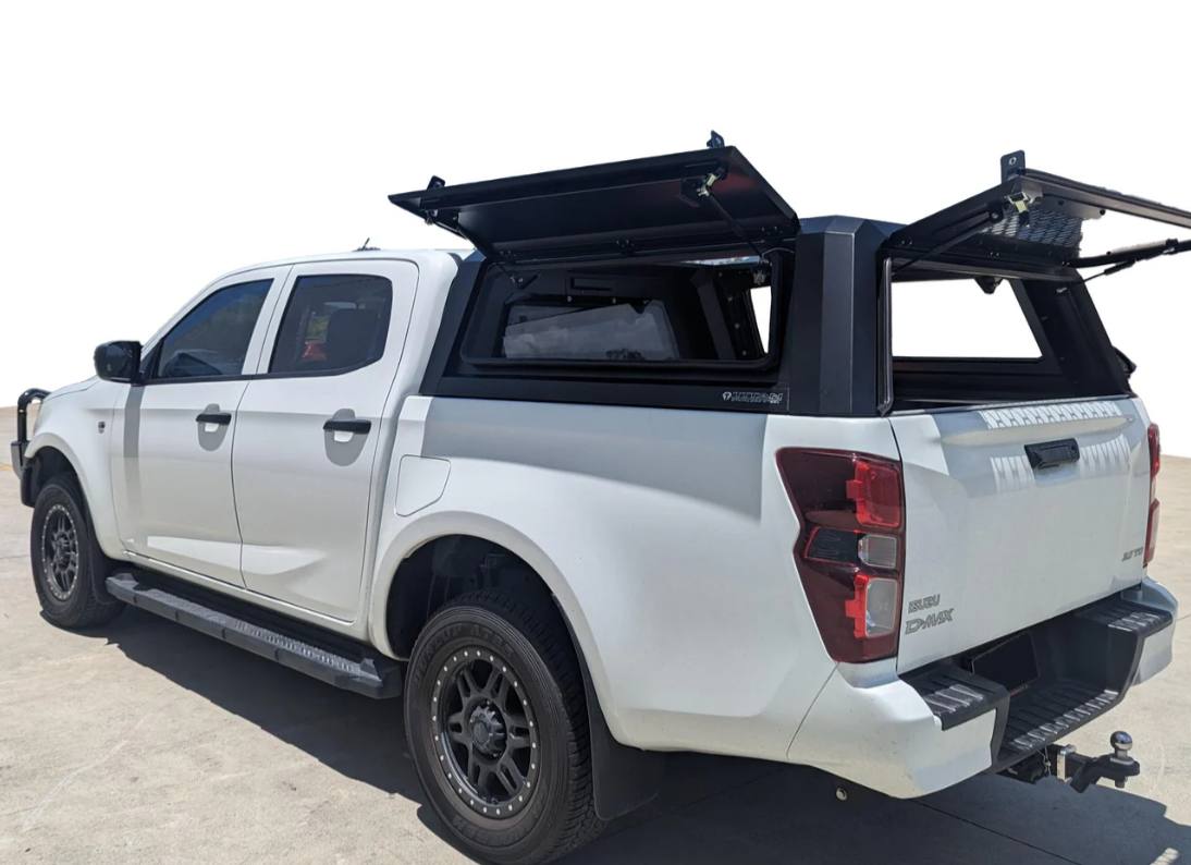 Кунг алюмінієвий LuxCap Standart для Isuzu D-max Double Cab 2023-2025 (довжина 4′ 9″)