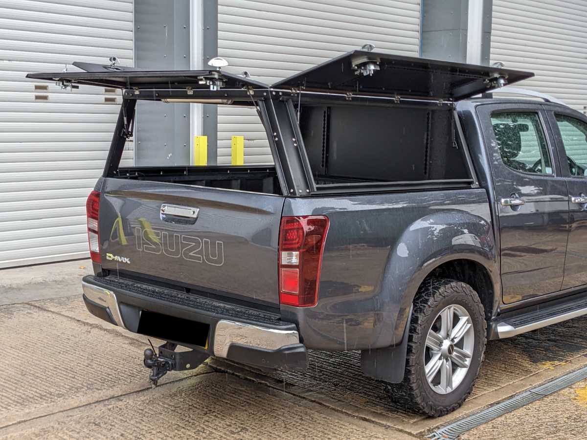 Кунг алюмінієвий LuxCap Standart для Isuzu D-max Extended Cab 2019-2023 (довжина 5′ 9″)