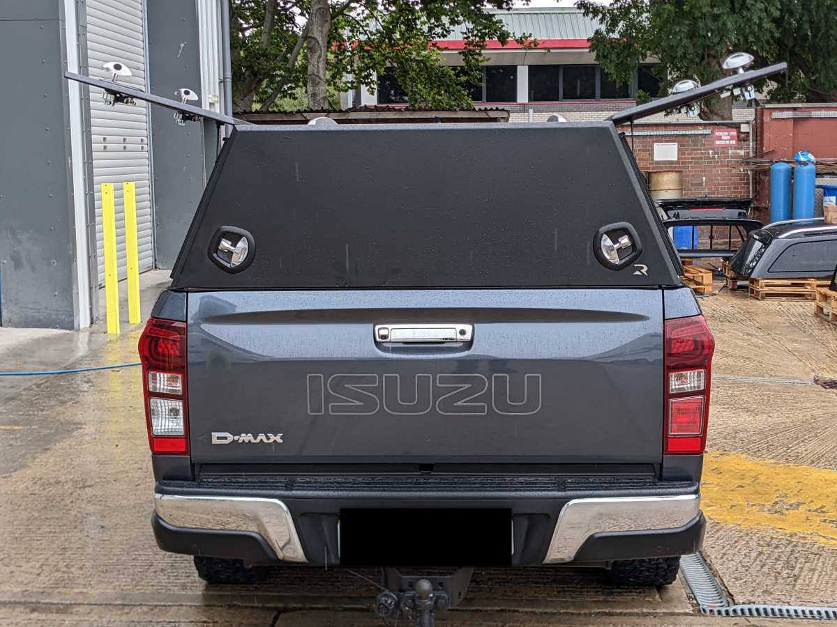 Кунг алюмінієвий LuxCap Standart для Isuzu D-max Double Cab 2019-2023 (довжина 4′ 9″)