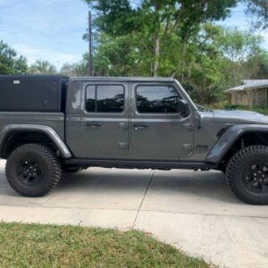Кунг алюмінієвий LuxCap Standart для Jeep Gladiator 2020-2025 (відкритий)
