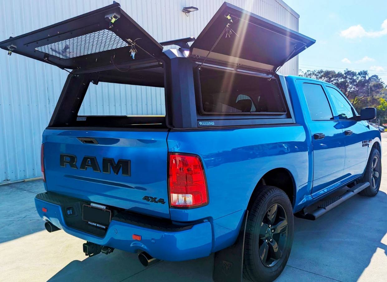 Кунг алюмінієвий LuxCap Standart для Dodge Ram 2500 Regularl Cab 2010-2018 (довжина 8′ 0″)