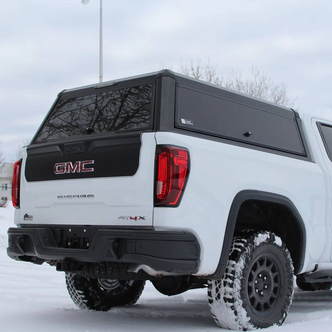 Кунг алюмінієвий LuxCap Standart для GMC Sierra 1500 Double Cab 2015-2020 (довжина 6′ 5″)