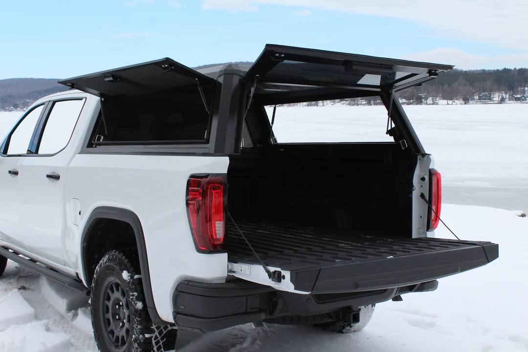 Кунг алюмінієвий LuxCap Standart для GMC Sierra 1500 Crew Cab 2015-2020 (довжина 5′ 8″)
