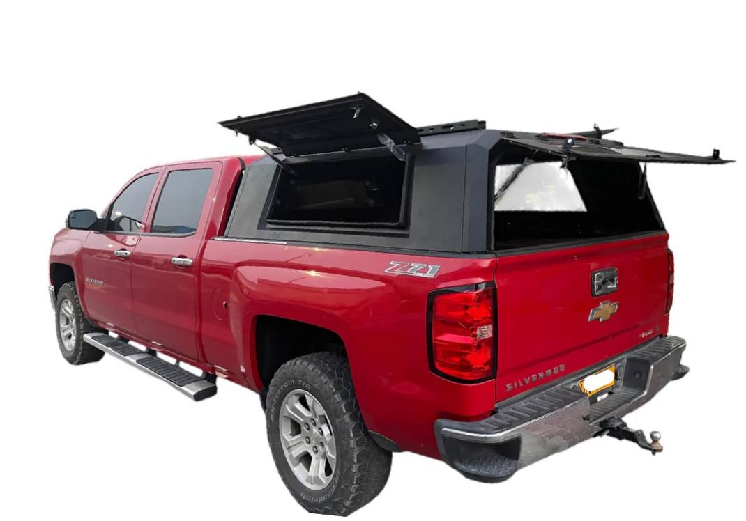 Кунг алюмінієвий LuxCap Sport для Chevrolet Silverado 1500 Crew Cab 2015-2020 (довжина 5′ 8″)