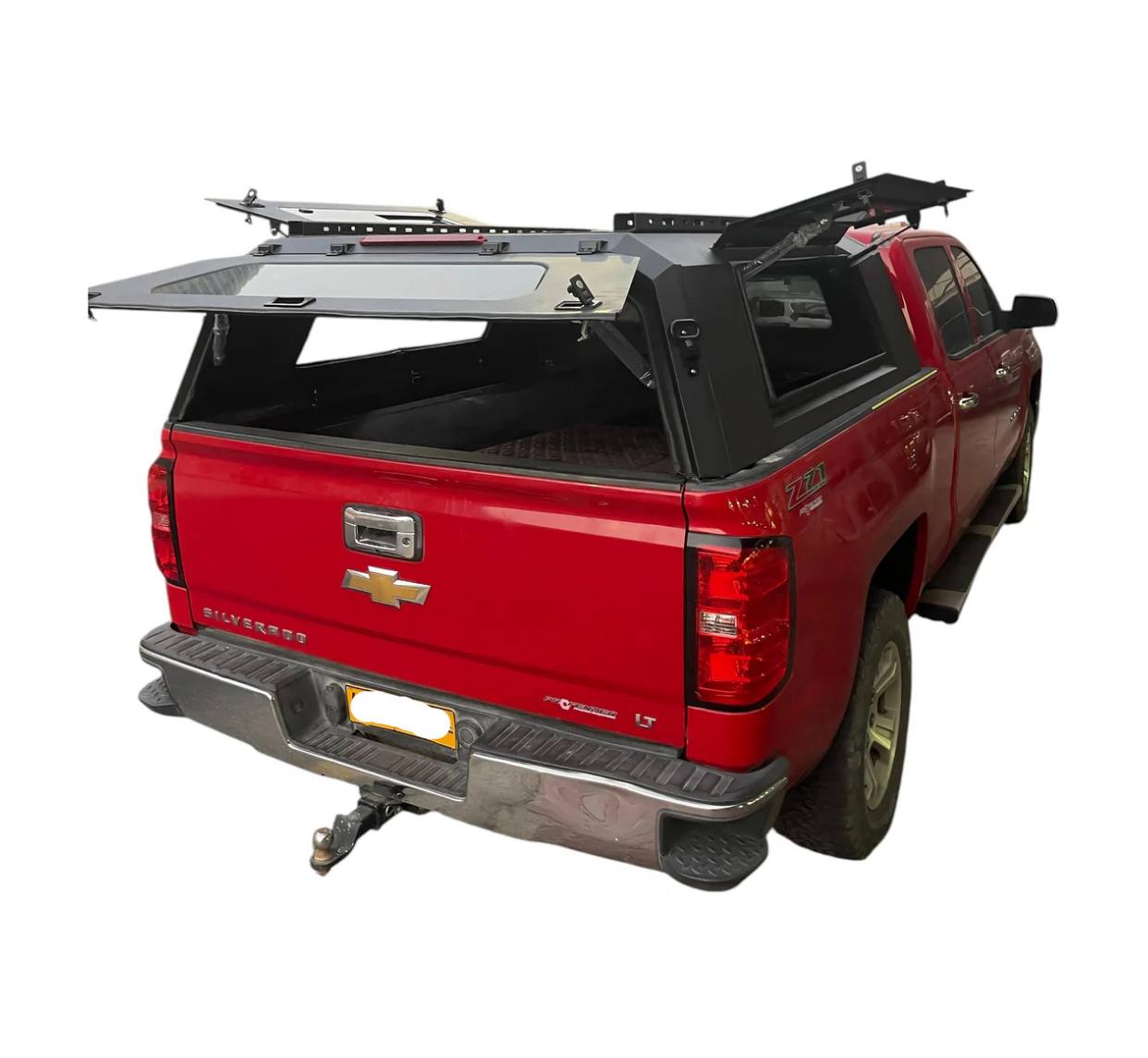 Кунг алюмінієвий LuxCap Sport для Chevrolet Silverado 1500 Regularl Cab 2015-2020 (довжина 8′ 1″)