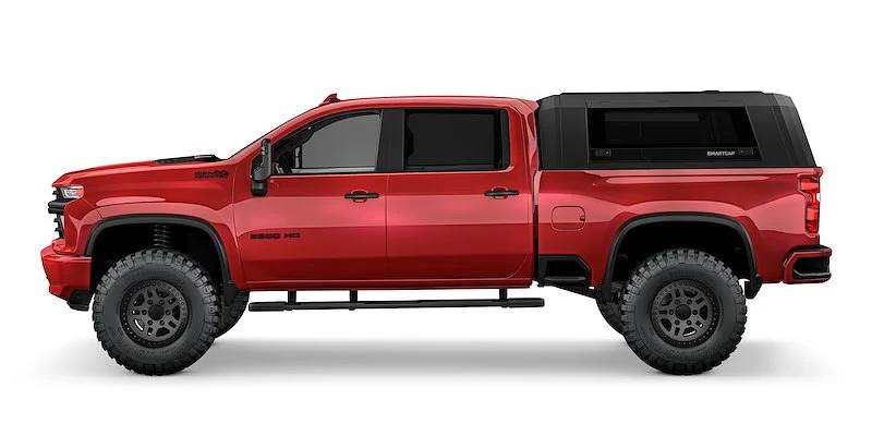 Кунг алюмінієвий LuxCap Sport для Chevrolet Silverado 3500 Crew Cab 2020-2025 (довжина 8′ 2″)