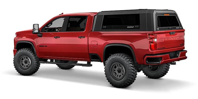 Кунг алюмінієвий LuxCap Sport для Chevrolet Silverado 3500 Crew Cab 2015-2019 (довжина 6′ 9″)