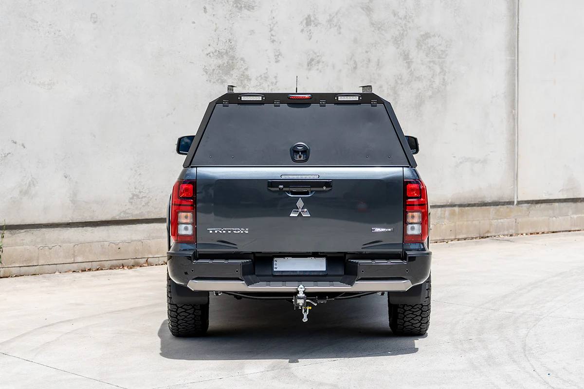 Кунг алюмінієвий LuxCap Standart для Mitsubishi L200 Club Cab (Extended Cab) 2023-2025 (довжина 6′ 1″)