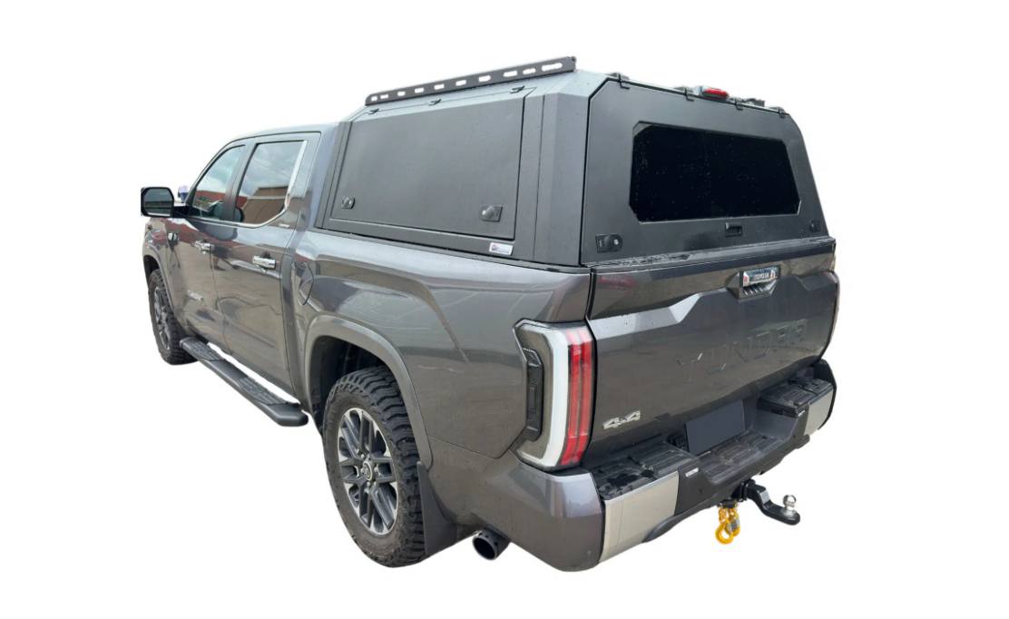 Кунг алюмінієвий LuxCap Standart для Toyota Tundra CrewMax 2021-2025 (довжина 6′ 5″)