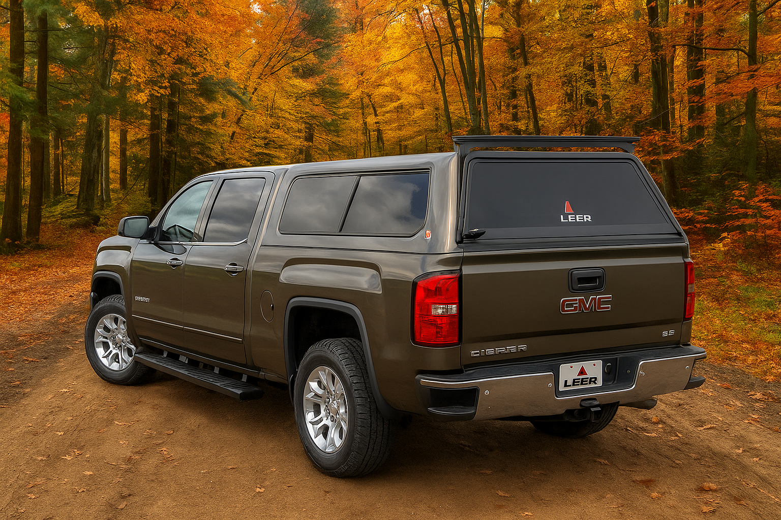 Кунг алюмінієвий LuxCap Standart для GMC Sierra 2500 Crew Cab 2020-2025 (довжина 6′ 9″)