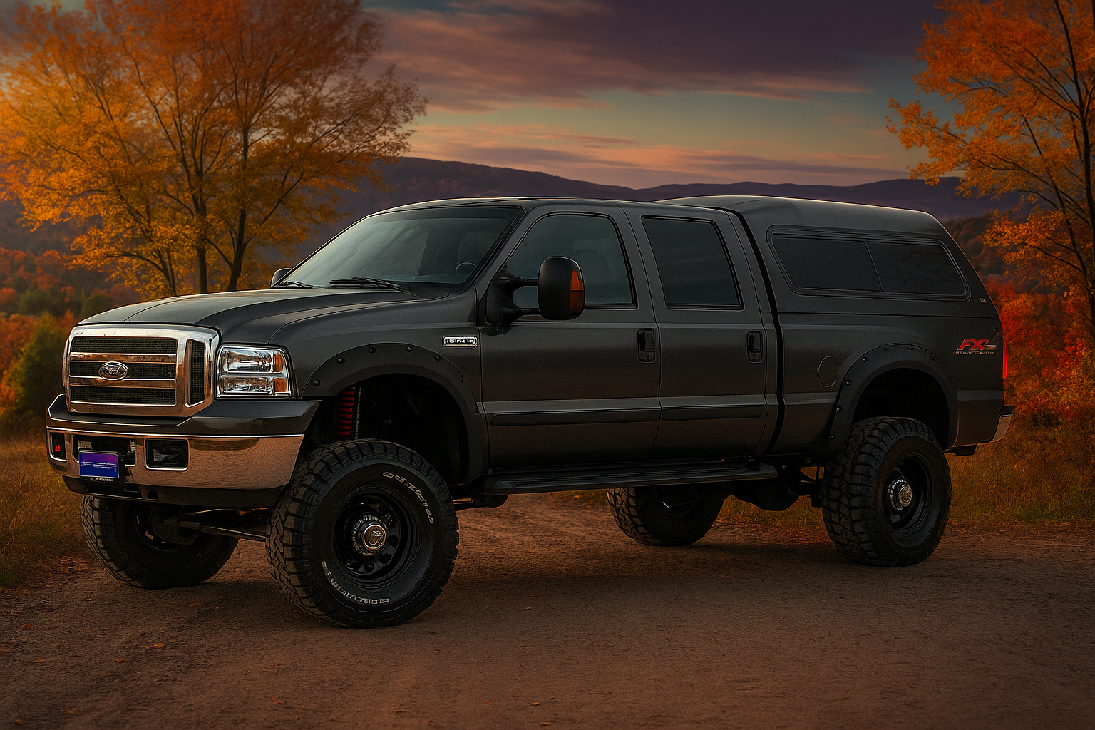 Кунг алюмінієвий LuxCap Standart для Ford F-250 CrewCab 2017-2022 (довжина 8′ 0″)
