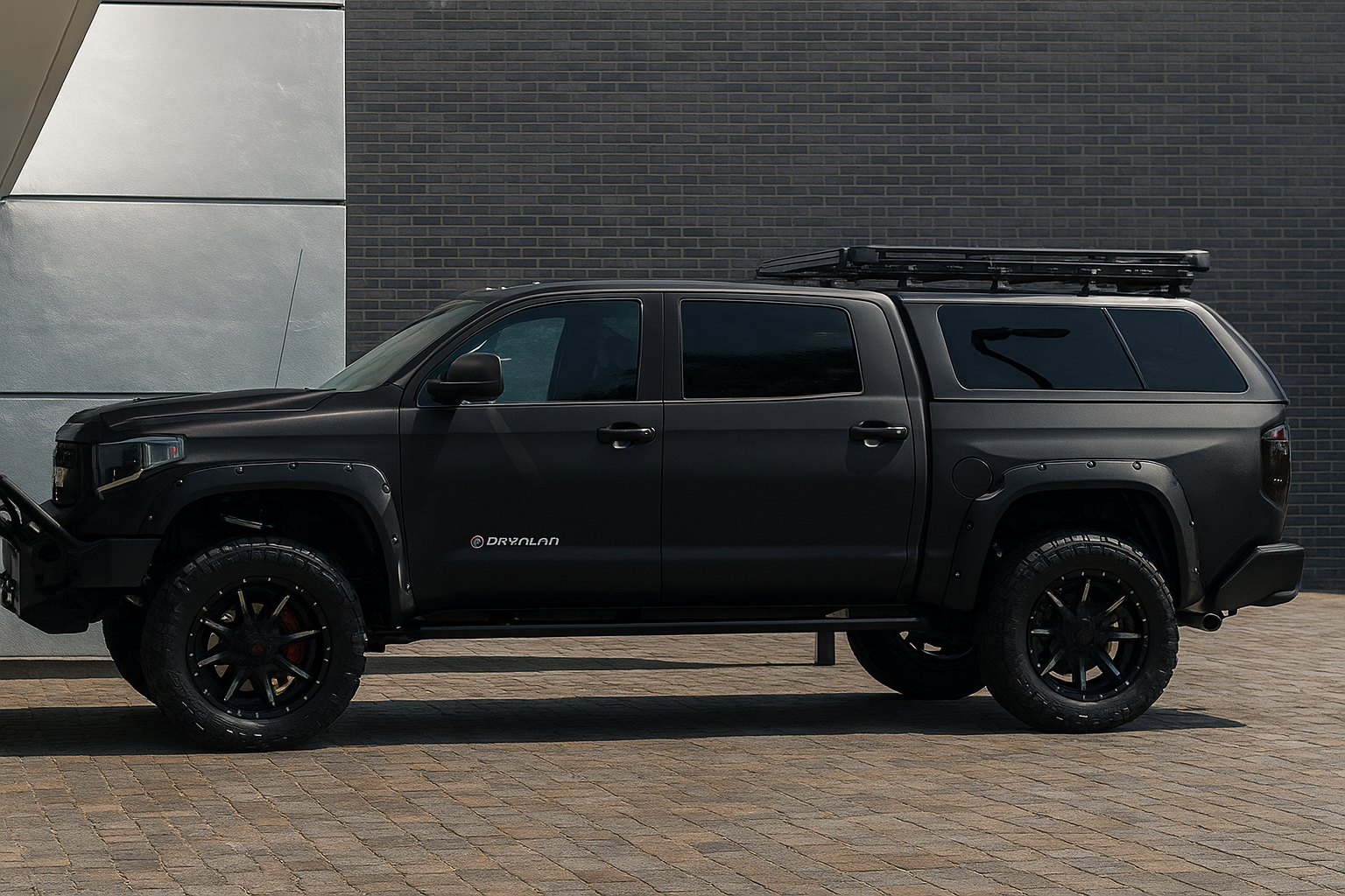 Кунг алюмінієвий LuxCap Standart для Toyota Tundra Double Cab 2014-2021 (довжина 8′ 1″)