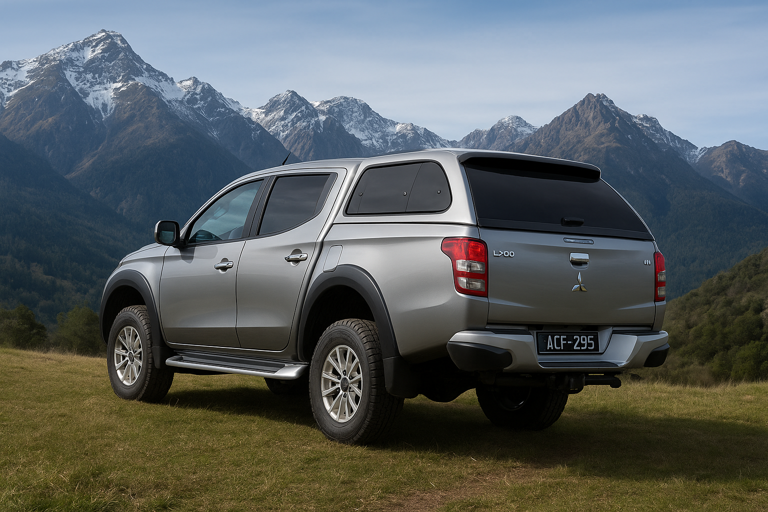 Кунг алюмінієвий LuxCap Standart для Mitsubishi L200 Club Cab (Extended Cab) 2010-2015 (довжина 5′ 9″)