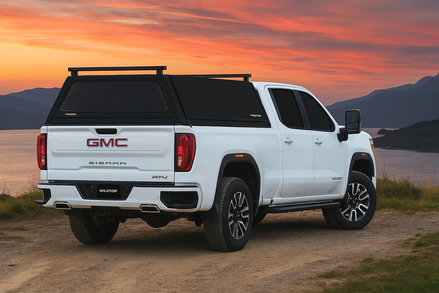 Кунг алюмінієвий LuxCap Standart для GMC Sierra 2500 Double Cab 2015-2019 (довжина 6′ 9″)